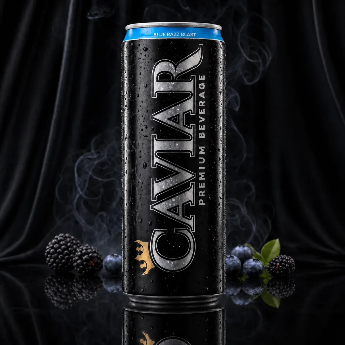 Caviar Sparkling Blue Razz Blast
